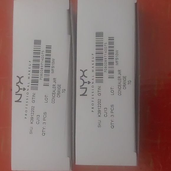 NYX Makeup Set Of 2 Packs Of 3 Nyx Professional Makeup Concealer